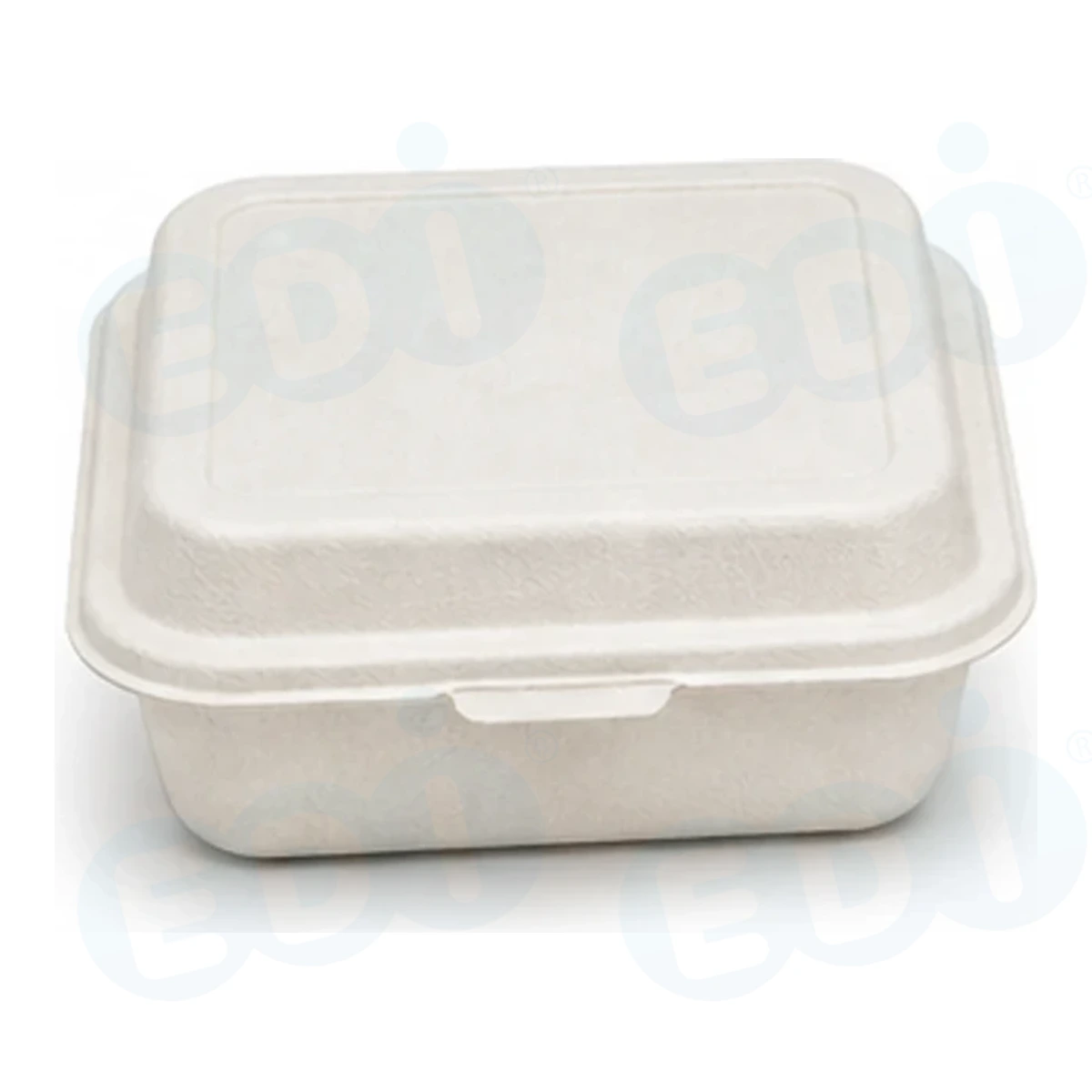 Bagasse Hinged Container