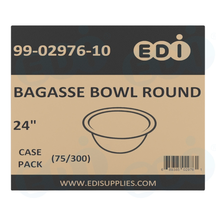 Case picture for 99-02976-10 WP - BAGASSE BOWL ROUND 24'' (75/300)