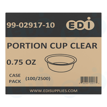 Case picture for 99-02917-10 WP - PORTION CUP CLEAR 0.75 OZ (100/2500)