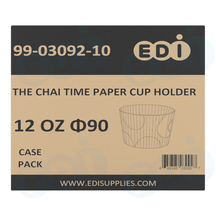 Case picture for 99-03092-10 WPP - THE CHAI TIME PAPER CUP HOLDER 12 OZ (1000)