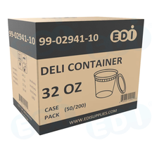 Case picture for 99-02941-10 WP - DELI CONTAINER 32 OZ (50/200)