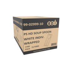 Case picture for 99-02999-10 WP - PS HEAVY DUTY SPOON INDIV. WRAPPED (1/1000)