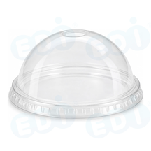 99-02906-10 WP - PET CUP LIDS DOME WITH HOLE ?78 (100/1000)