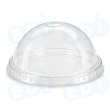 99-02908-10 WP - PET CUP LIDS DOME WITH HOLE ?92 (100/1000)