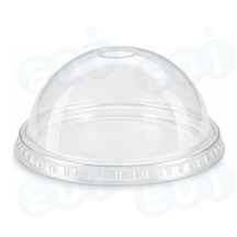 99-02910-10 WP - PET CUP LIDS DOME WITH HOLE ?98 (100/1000)
