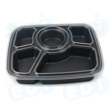 99-02951-10 WP - PP LUNCH BOX WITH LIDS 5-COMP (50/200)