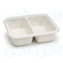 99-03102-10 WP - Corn Starch Two Compartments Box (5/5) - 650 ML