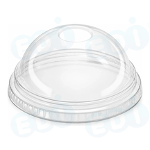 99-03215-10 WP - PET CUP LIDS DOME WITH HOLE ?90 (100/1000)