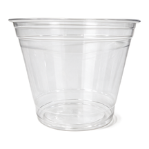 99-02890-10 9 oz clear PET cup, 92 mm rim