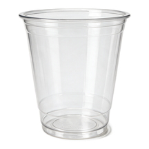 99-02893-10 12 oz clear PET cup, 98 mm rim