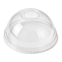 99-02908-10 WP - PET CUP LIDS DOME WITH HOLE Φ92 (100/1000)