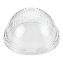 99-02910-10 WP - PET CUP LIDS DOME WITH HOLE Φ98 (100/1000)