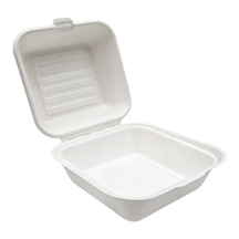 Bagasse Hinged Container