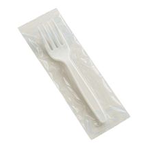 99-02987-10 WP - PS HEAVY DUTY FORK WHITE INDIV. WRAPPED (1/1000)