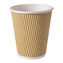 99-03011-10 WP - PAPER CUP RIPPLE WALL 8 OZ Φ80 (25/500)